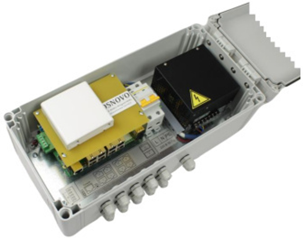 Коммутатор управляемый OSNOVO SW-80802-WL(port 90W)