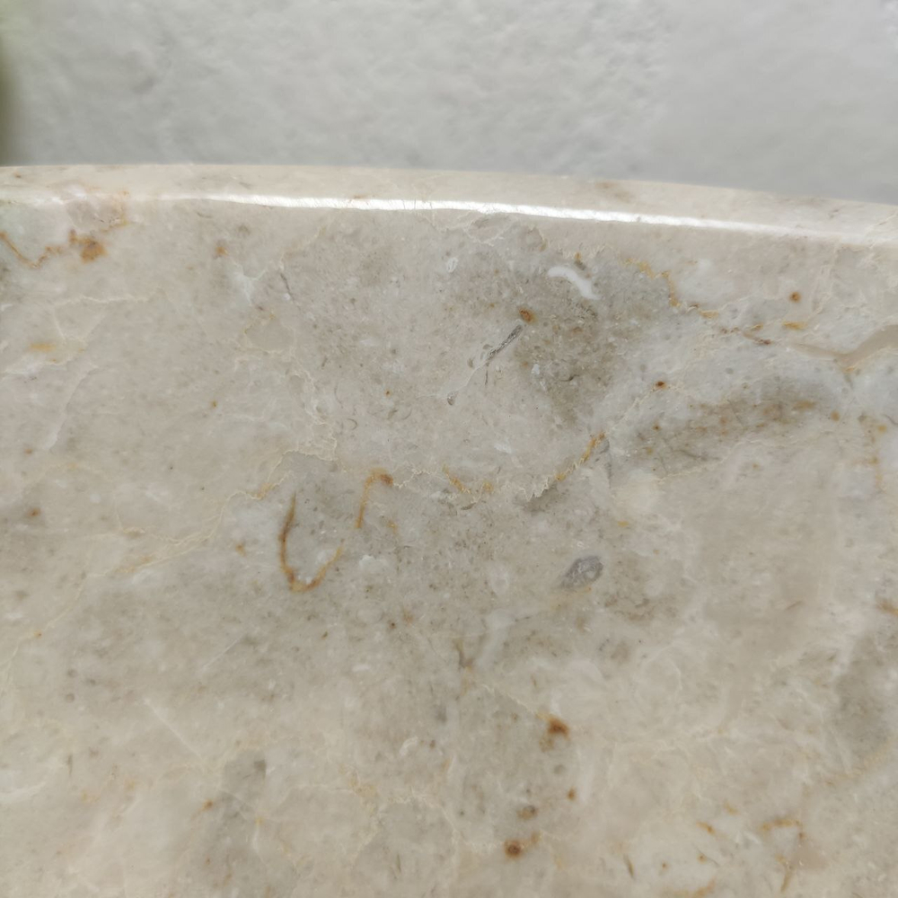 Раковина из мрамора Oval Cream Big OM-61548 60*40*13