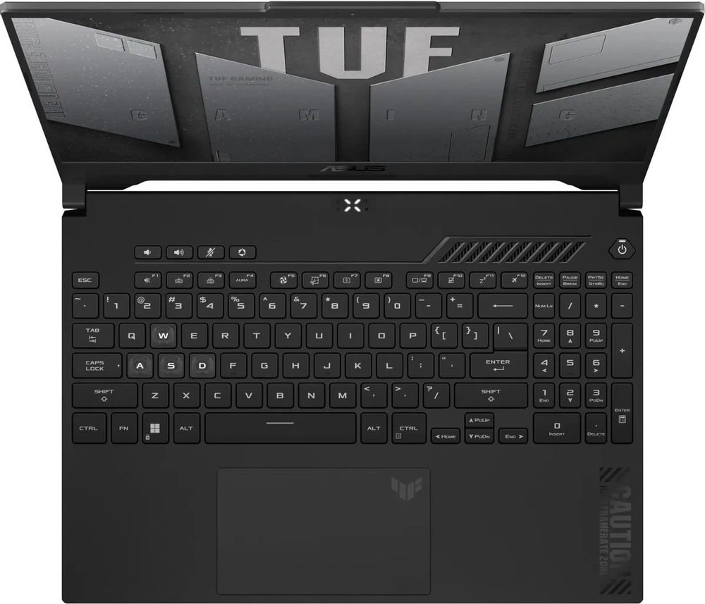 Ноутбук  ASUS TUF Gaming F15 FX507VV-LP186 15.6 ", Core i7, 16 Гб RAM, 512 Гб SSD, GeForce RTX 4060, Серый