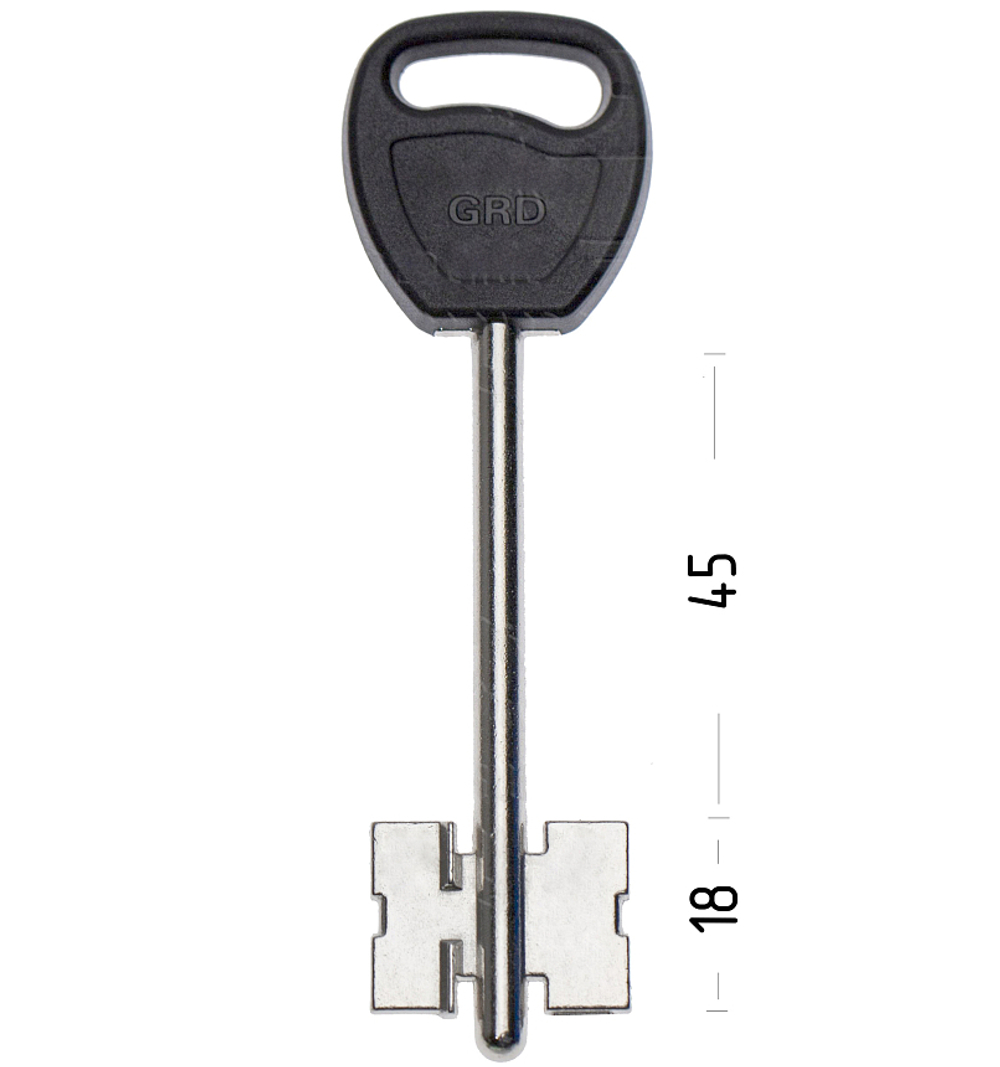 Заготовка сувальдного ключа 12746 GRD5DP