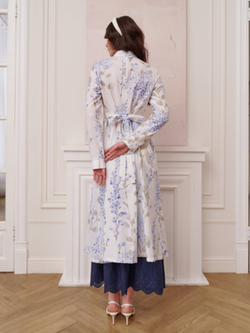 Платье с вшитой манишкой