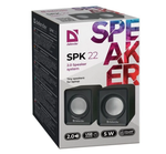 Акустика 2.0 Defender SPK 22 USB