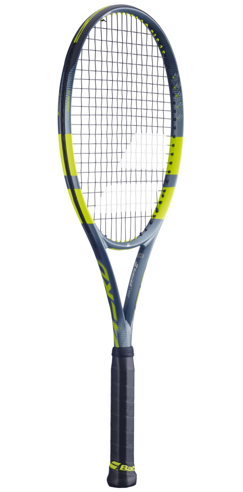 Теннисная ракетка Babolat Pure Aero 98 Gen-9 - metallic dark forest/yellow + струны