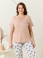 Пижама Рельеф-2 Виотекс БЕЖЕВЫЙ