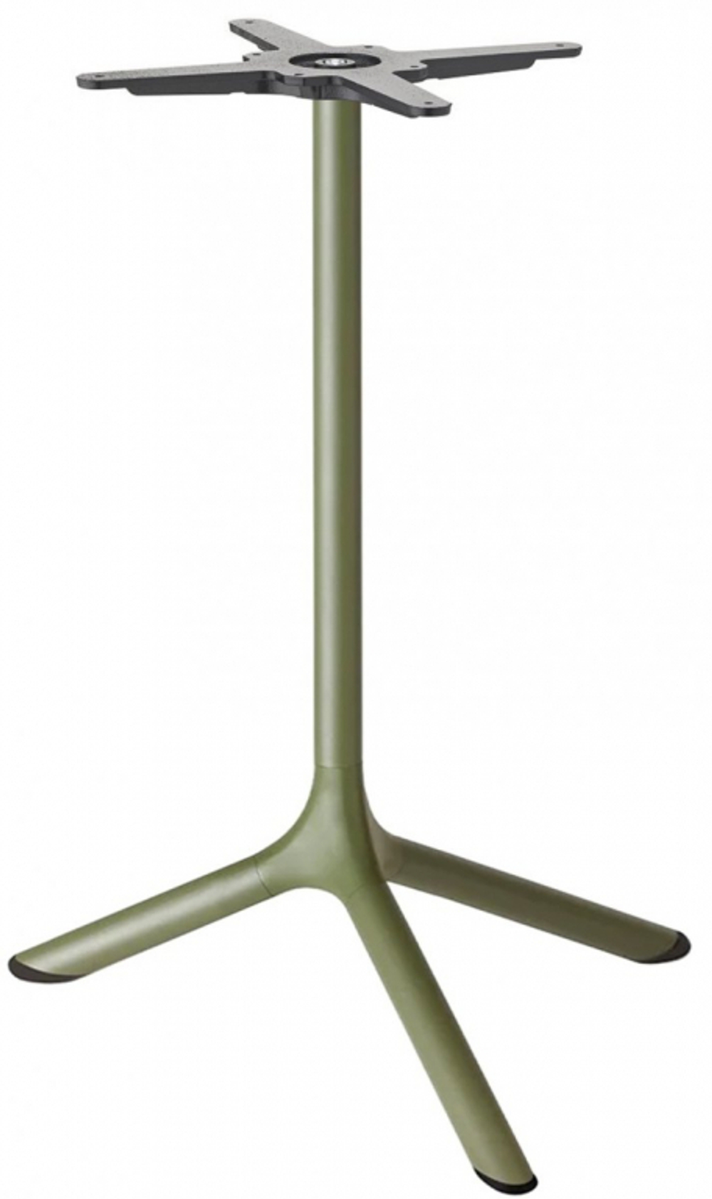 Стол ламинированный обеденный Scab Design Tripe, оливковый, белый