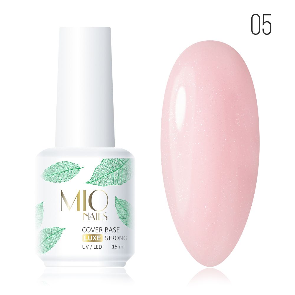 Mio Nails Base strong shimmer 05, 15 мл