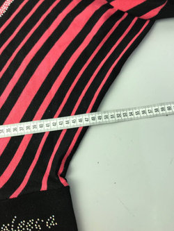 Платье в полоску черно-красное 42 размер