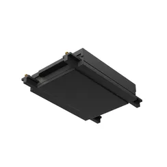 Коннектор питания прямой Radity черный Technical tra084c-11b
