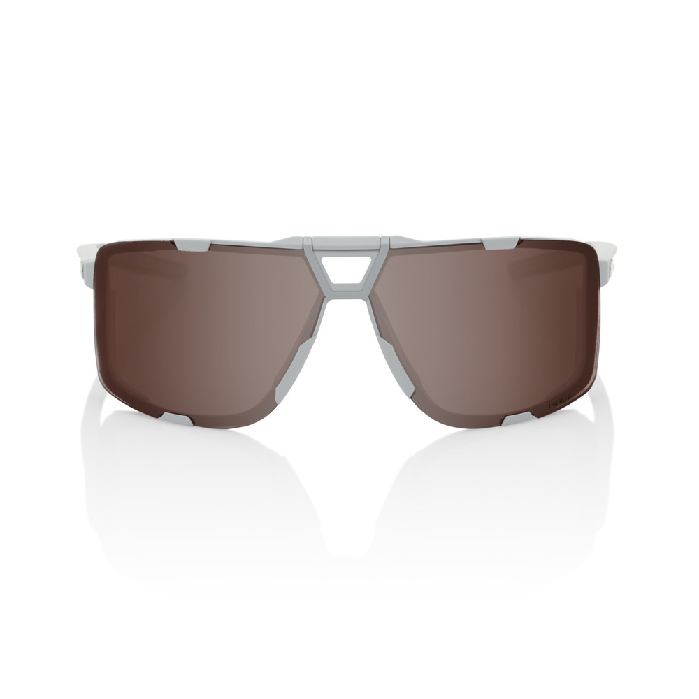 Спортивные очки 100% Eastcraft / Soft Tact Stone Grey / HiPER Crimson Silver Mirror Lens