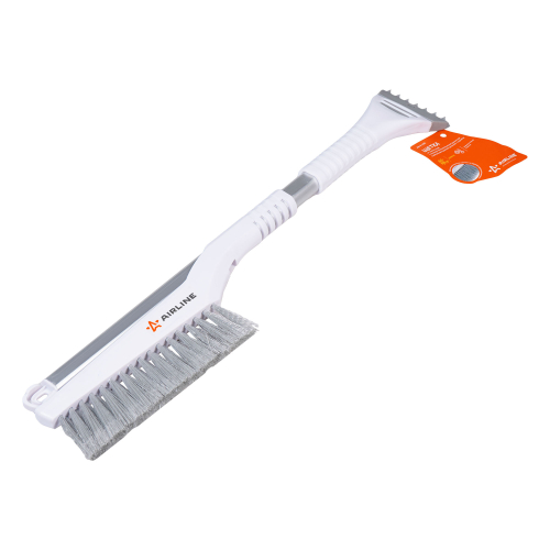 Щетка для снега со скребком телескопич. 60 - 88 см расщепл. плоская рукоятка Airline