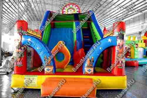 Надувная горка "Индиана" 8*5*6 м