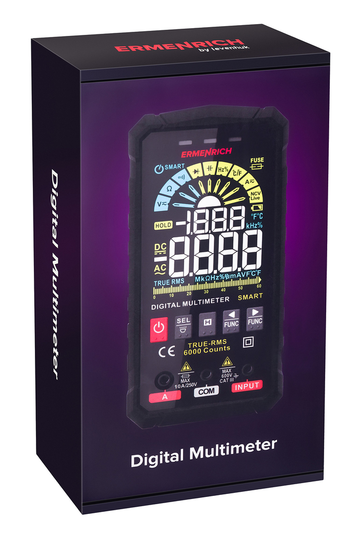 Цифровой мультиметр Ermenrich Zing TC26