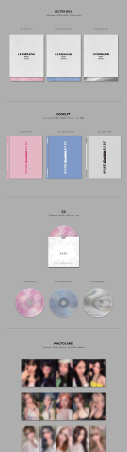 Альбом LE SSERAFIM - 3rd Mini Album [EASY]