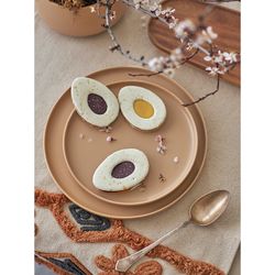 Набор из двух тарелок бежевого цвета из коллекции Essential, 20 см