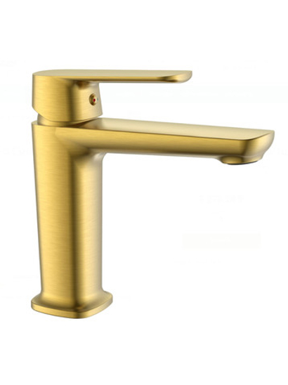 ViEiR Смеситель для раковины V073513-S, мат.золото