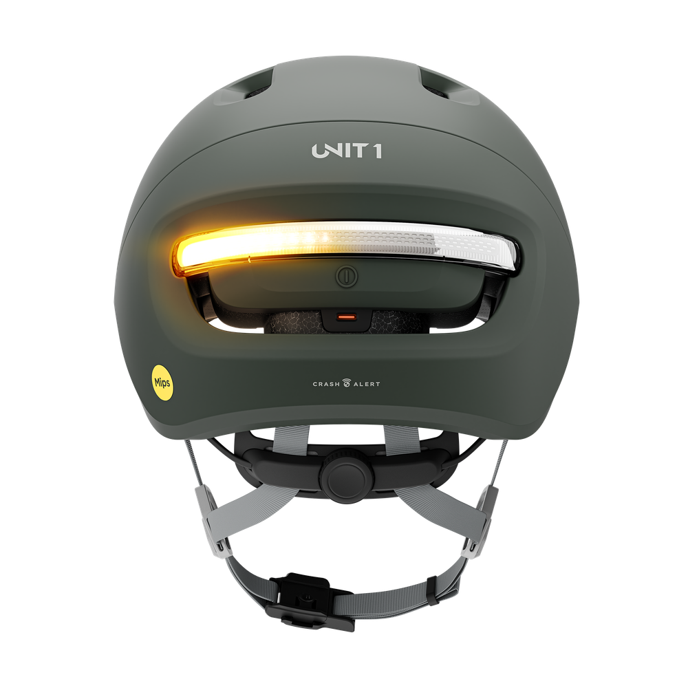 Шлем велосипедный UNIT 1 Neon MIPS Green