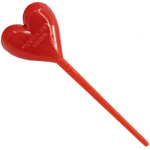 Пики для канапе «Сердце», пластик, 7,6 см, 10 шт