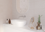 Galaxy light pink mosaic wall 02 250х600 (1-й сорт)