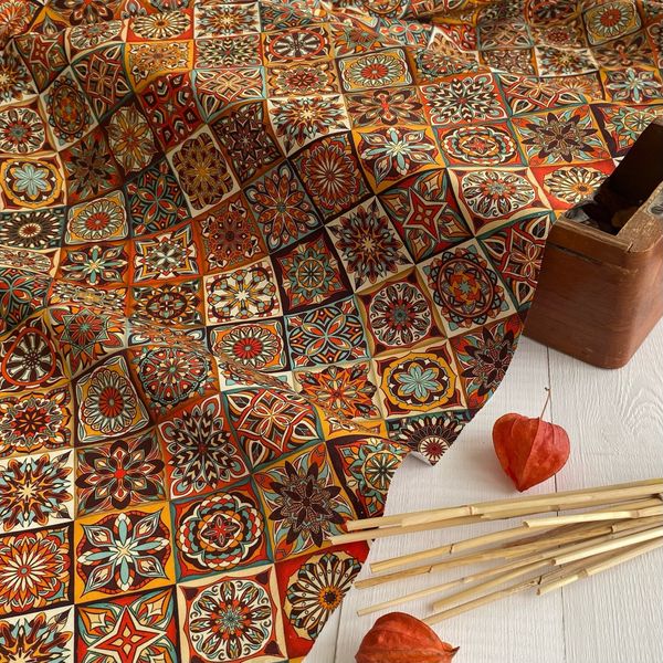 МАРРАКЕШ # 10, отрез 30 см  100% хлопок Handmade Fabrics 4