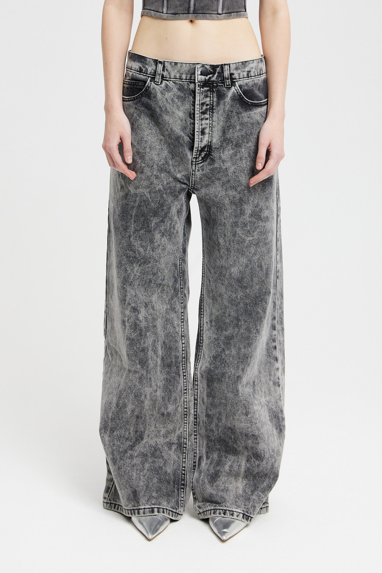 Джинсы "WASHED"