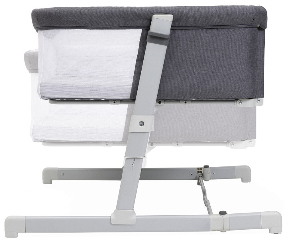 Детская кроватка Chicco Next2Me Twin Magnet Grey