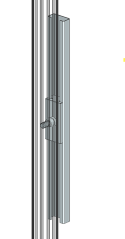 Слим лайн, скользящая опора, резьба М8 (цена за 1шт.)