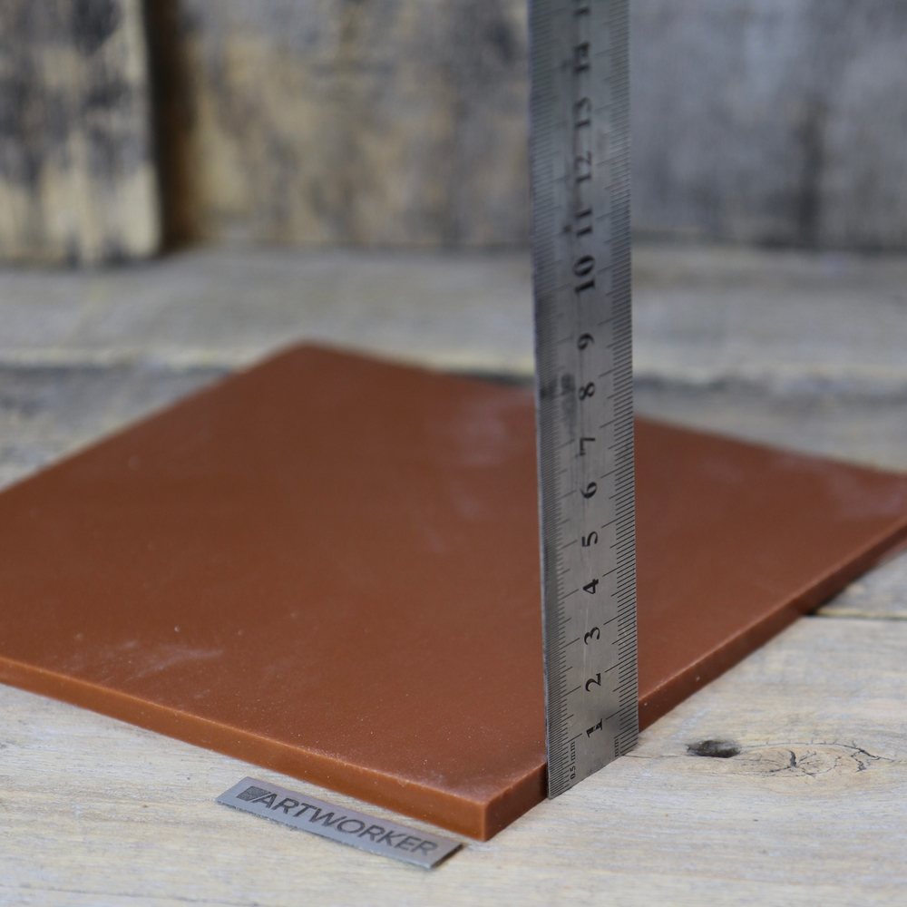 Смальта для мозаики в кирпичиках коричневого цвета