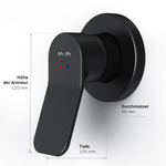 Встраиваемый смеситель AM.PM X-Joy F85A65022