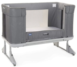 Детская кроватка Chicco Next2Me Forever Moon Grey