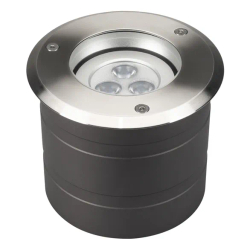 Светильник ART-GROUND-COLOR-TURN-R115-9W RGB (SL, 25 deg, 24V) (Arlight, IP67 Металл, 3 года) 024961