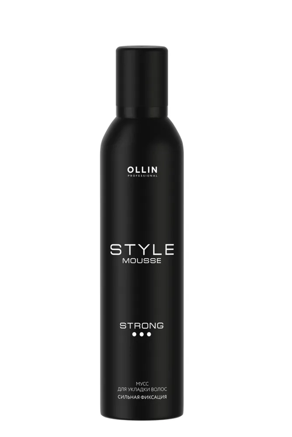 Мусс для укладки волос сильной фиксации «Mousse Strong», Style, Ollin, 250 мл.