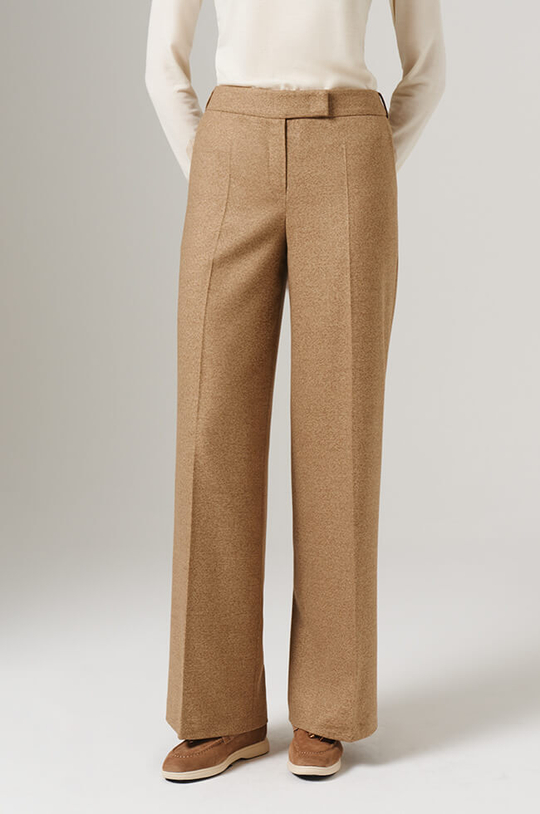 31079 Брюки женские (кофейно-бежевый)