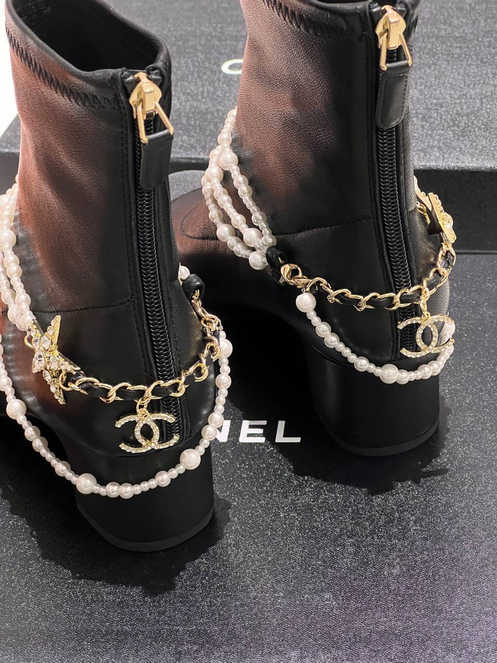 Ботильоны CHANEL