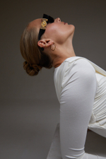 Серьга Helix Geo Gold