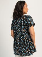 Блуза Эдвина (черная) Б16069-30М LT Collection