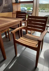 Стул уличный Stock, массив ироко