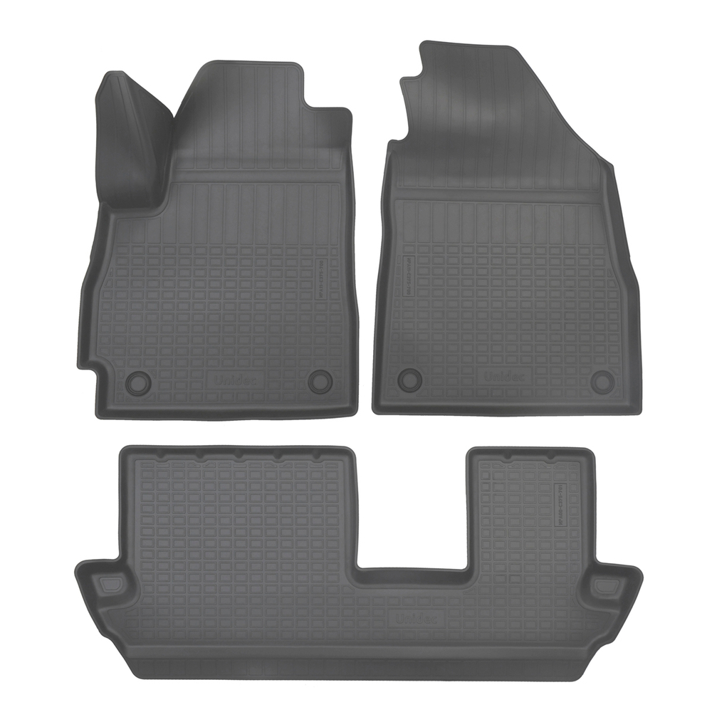Ковры в салон Norplast/Unidec для Citroen C4 (2020-) Серый, арт.NPA00-C375-701-1-G