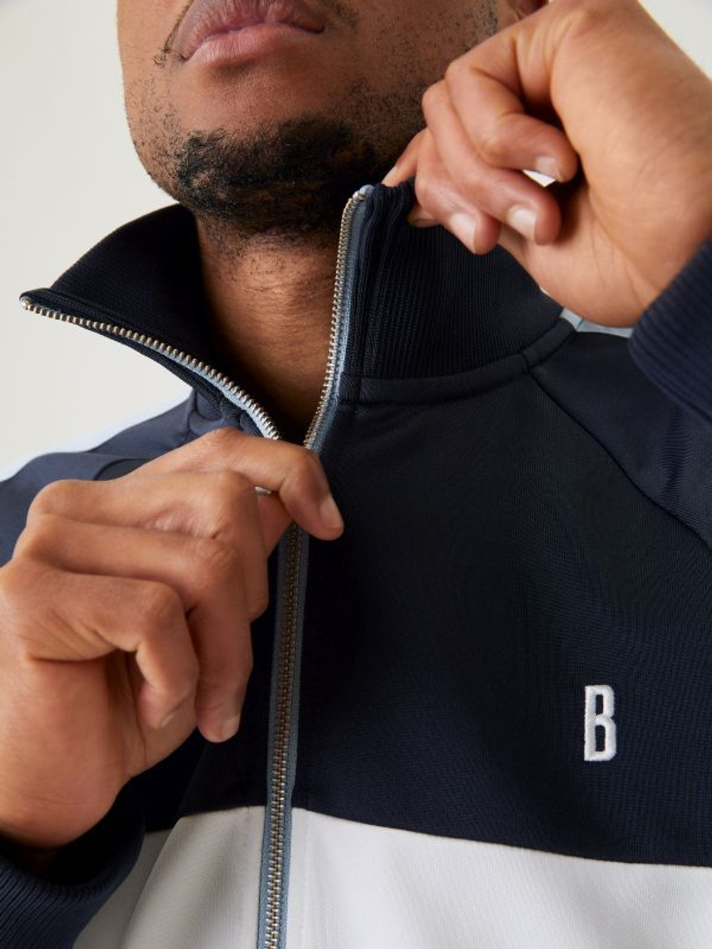 Мужская теннисная кофта Björn Borg Ace Track Jacket - navy