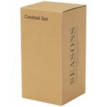 Шейкер для коктейлей Gaudie из переработанной нержавеющей стали