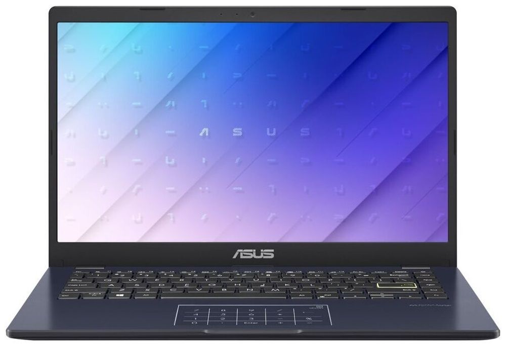 Ноутбук ASUS Laptop E410MA-BV1521W 90NB0Q15-M40360 Intel Pentium N5030, 1.1 GHz - 3.1 GHz, 4096 Mb, 14&amp;quot; HD 1366х768, 128 Gb SSD, DVD нет, Intel UHD Graphics 605, Windows 11 Home, синий (Star Black)