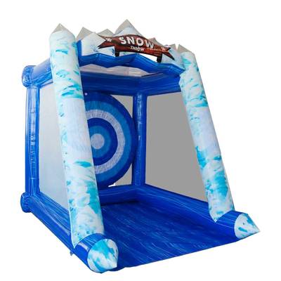 Надувной дартс «Снежное шоу» на подкачке, диаметр 3 м, размер 3×3×2,5 м