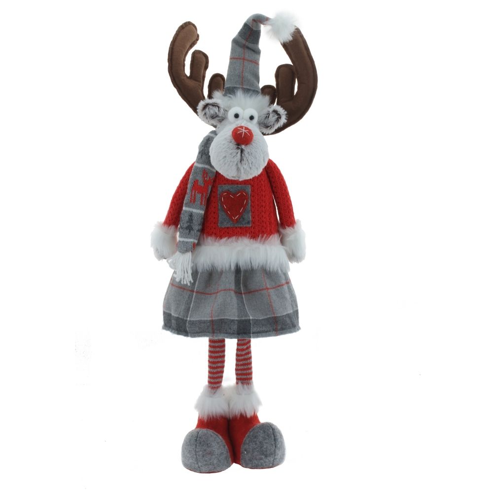 GAEM Игрушка набивная "Олень", L28 W15 H72/64 см, 2в.