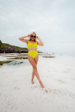 Купальник Kris Line MALIBU Плавки Brasyliana High Waist Лимон