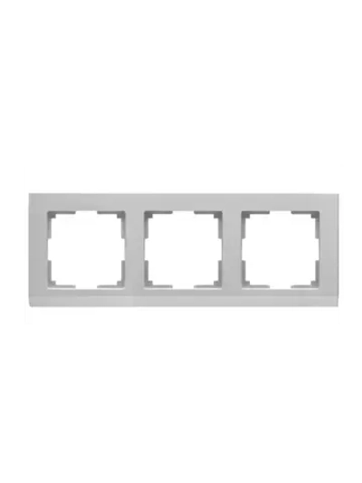 Рамка 3-я Stark серебряный WL04-Frame-03-silver