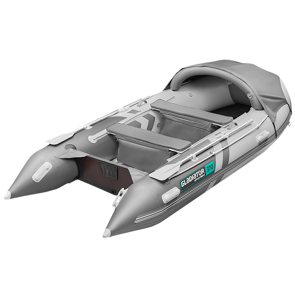 Лодка ПВХ Gladiator Active C370AL с алюминиевым полом -