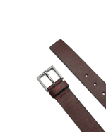 кожаный ремень giove-l HUGO - коричневый(50470652)