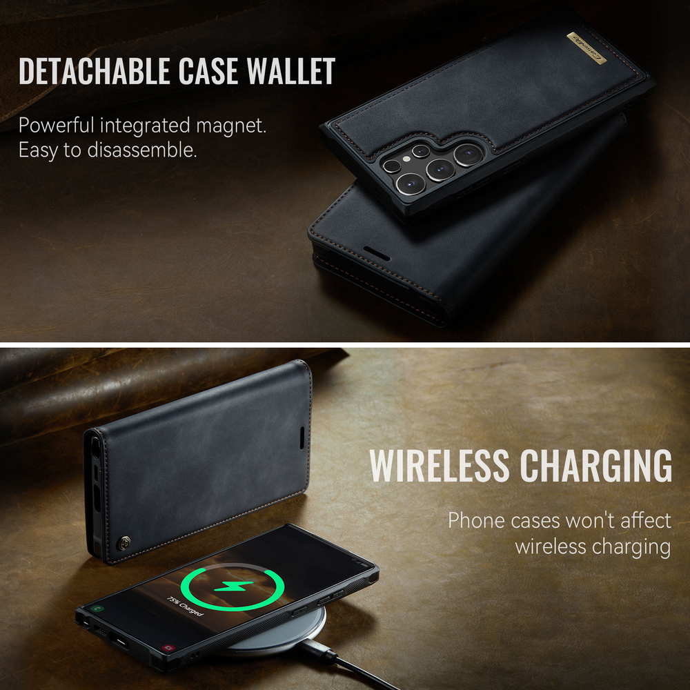Чехол-кошелек CaseMe 2 in 1 MagSafe Samsung Galaxy S25 Ultra