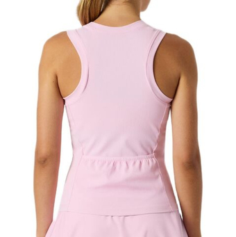 Женский топ теннисный Björn Borg Ace Pocket Ribbed - pink lady