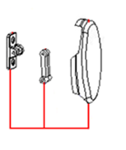 Защелка для бака Elsea