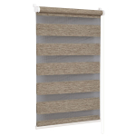 Рулонная штора День и ночь, 160х62 см, шир.крепл. 66 см, латте, СРШ-01МК-4303